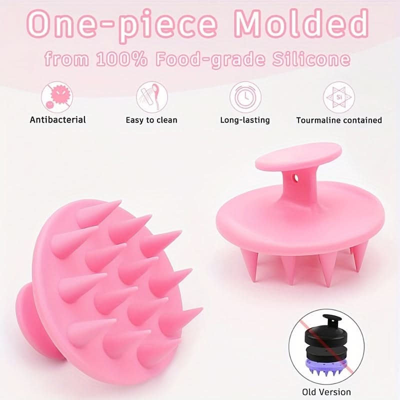 Soft Touch Silicone Scalp Massager Brush