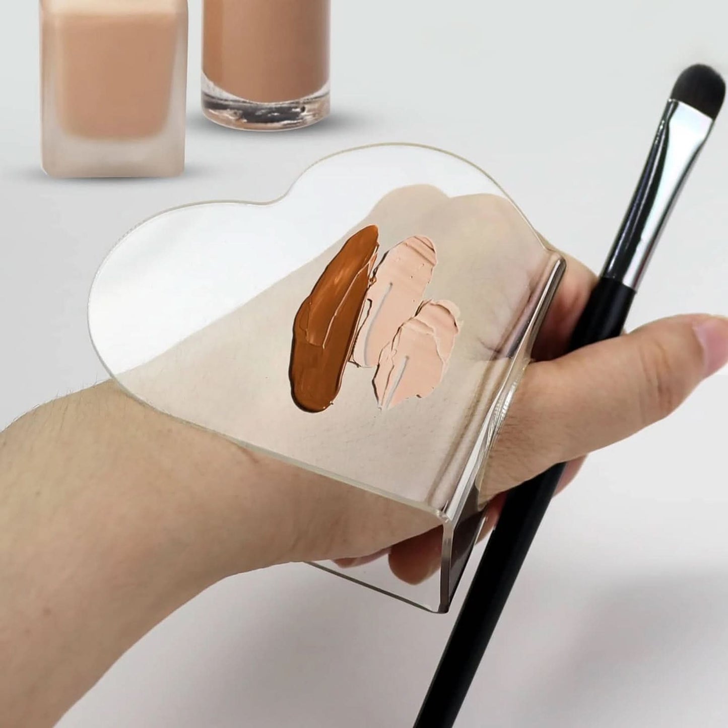 Heart Shaped Foundation Art Palette