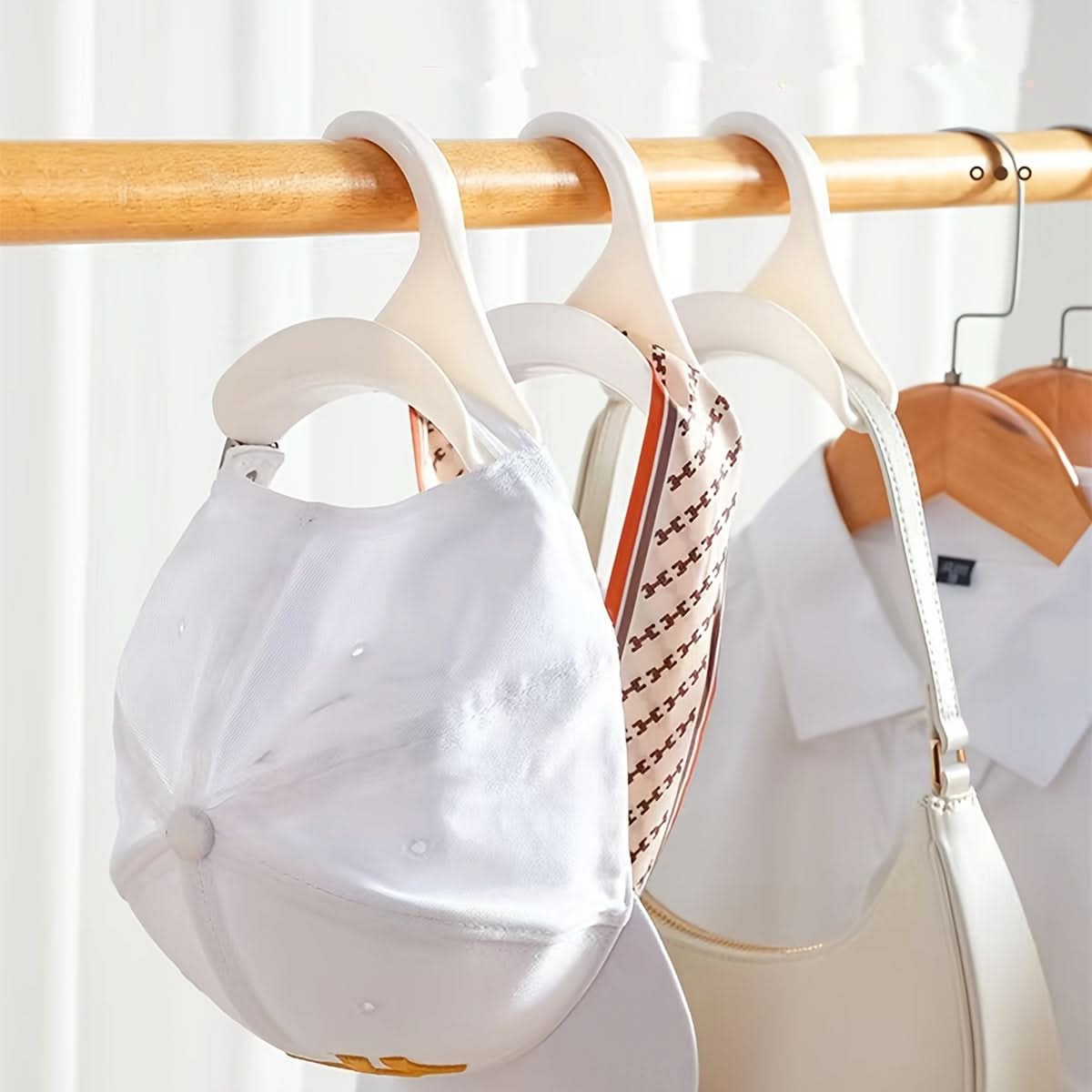 Stylish 1pc Bag Hook Arch Hanging Rack – Closet Organizer for Handbags