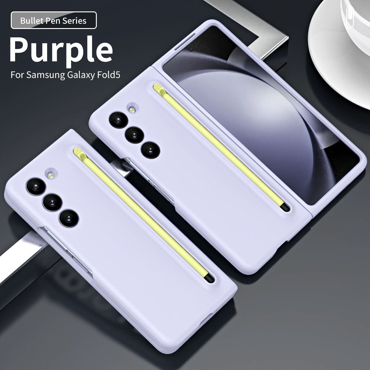 Samsung Galaxy Z Fold 5 Slim Case with Built-in S Pen Slot