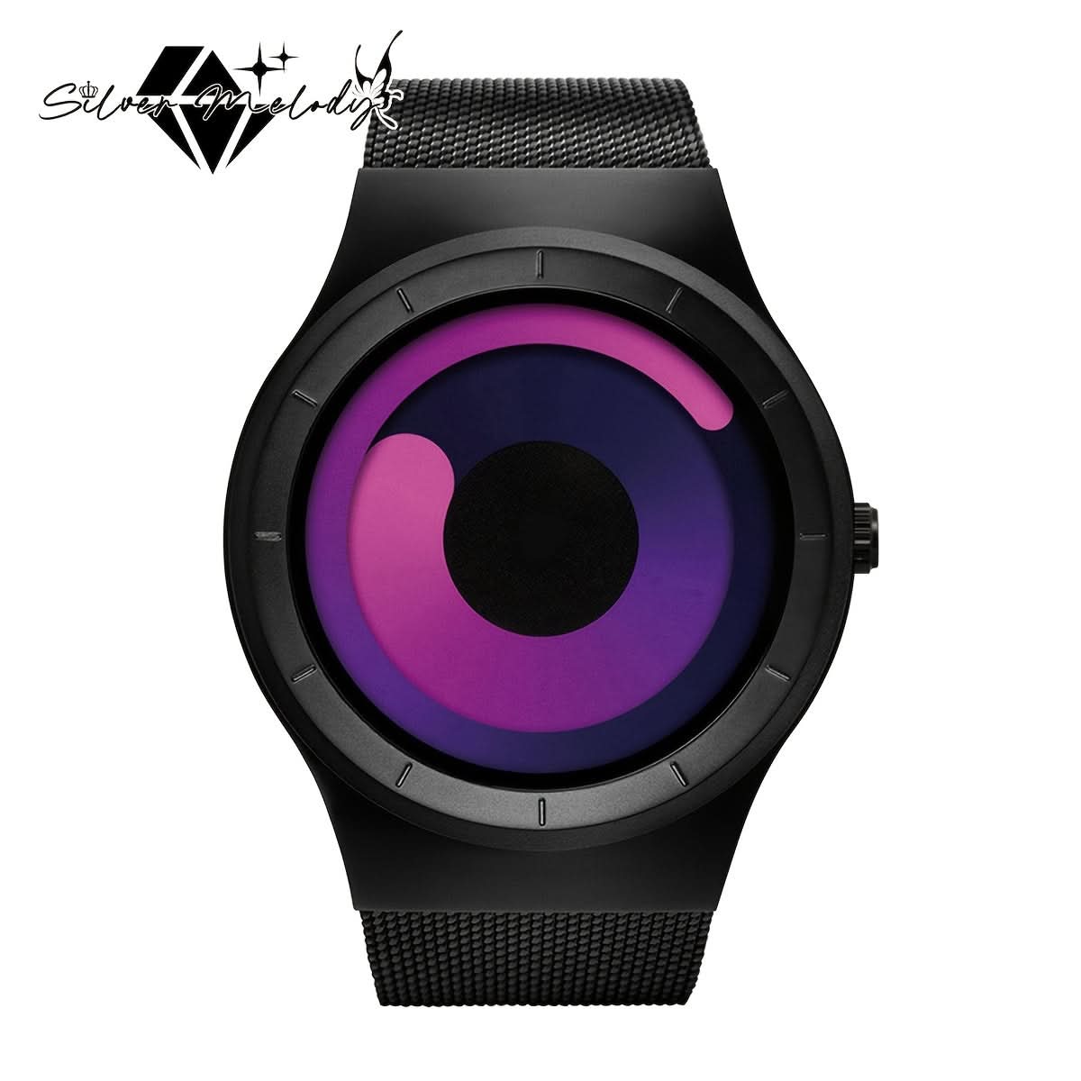 Men's Stainless Steel Watch – Waterproof Chinese Style Quartz Watch