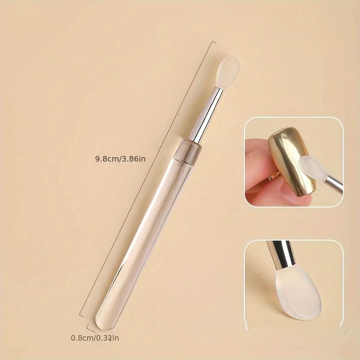 Silicone Nail Art Brush - Multi-Purpose Tool