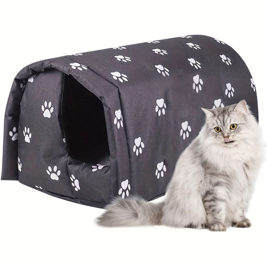 Waterproof Foldable Outdoor Cat Shelter Bed
