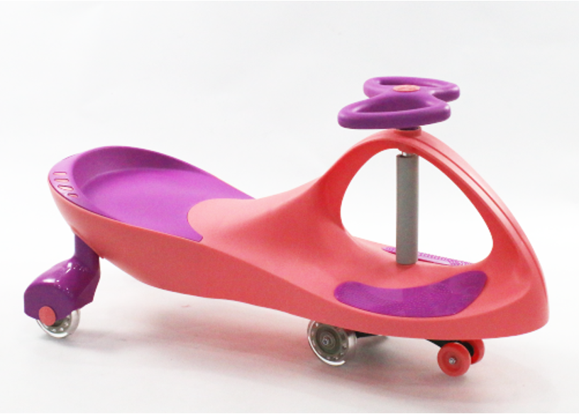Swing Car for Kids Pink Purple