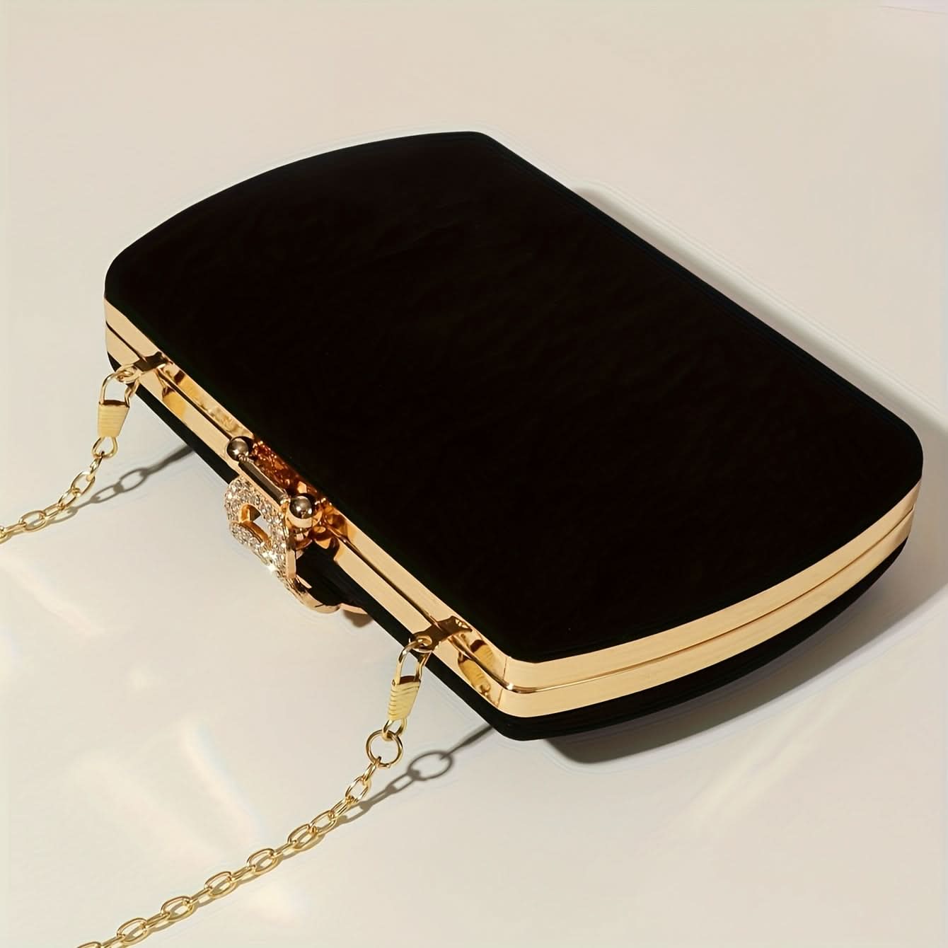 Sparkling Rhinestone Clutch Evening Handbag