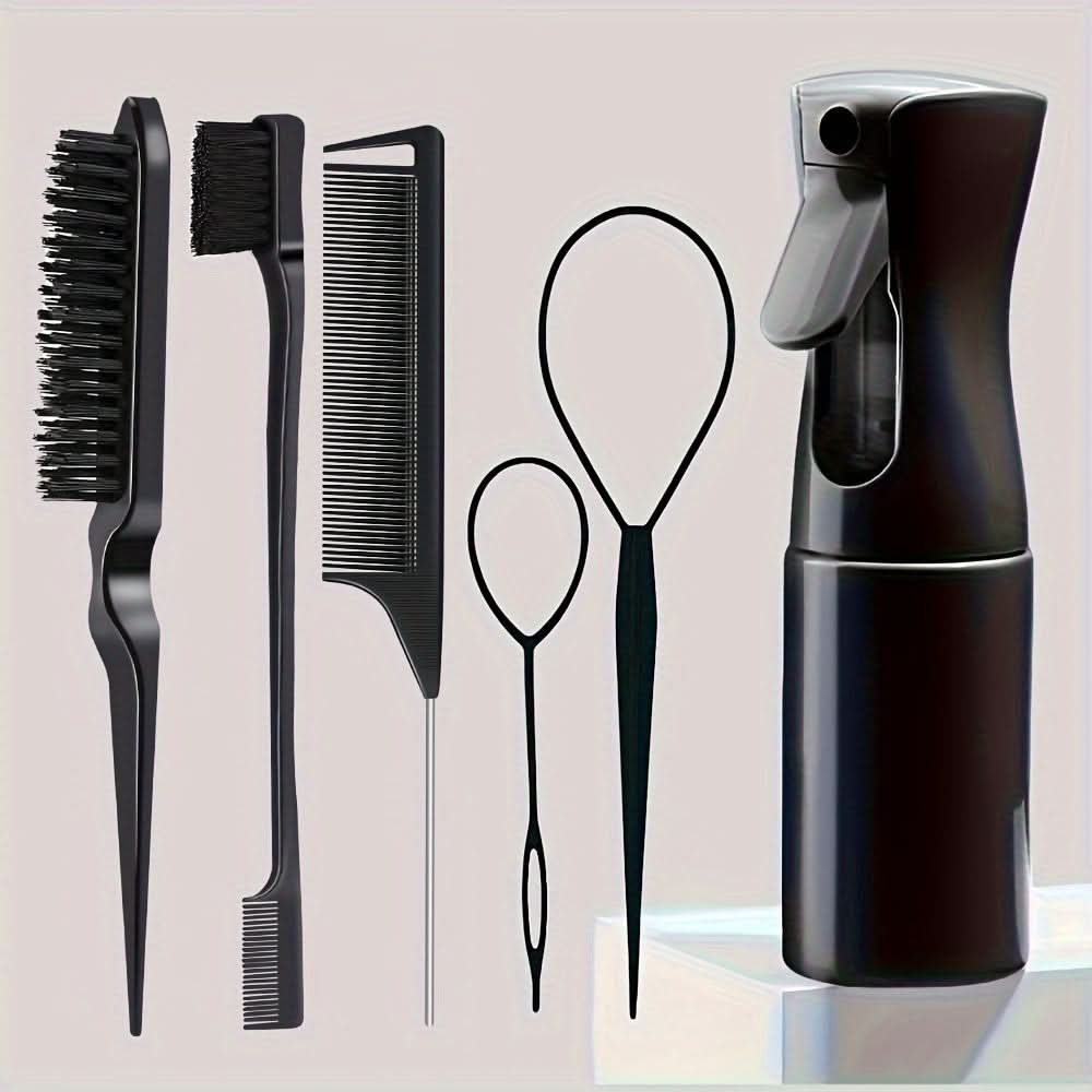 6-Piece Hair Styling Tools Set – Essential Accessories
