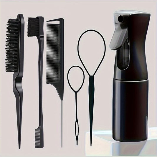 6-Piece Hair Styling Tools Set – Essential Accessories
