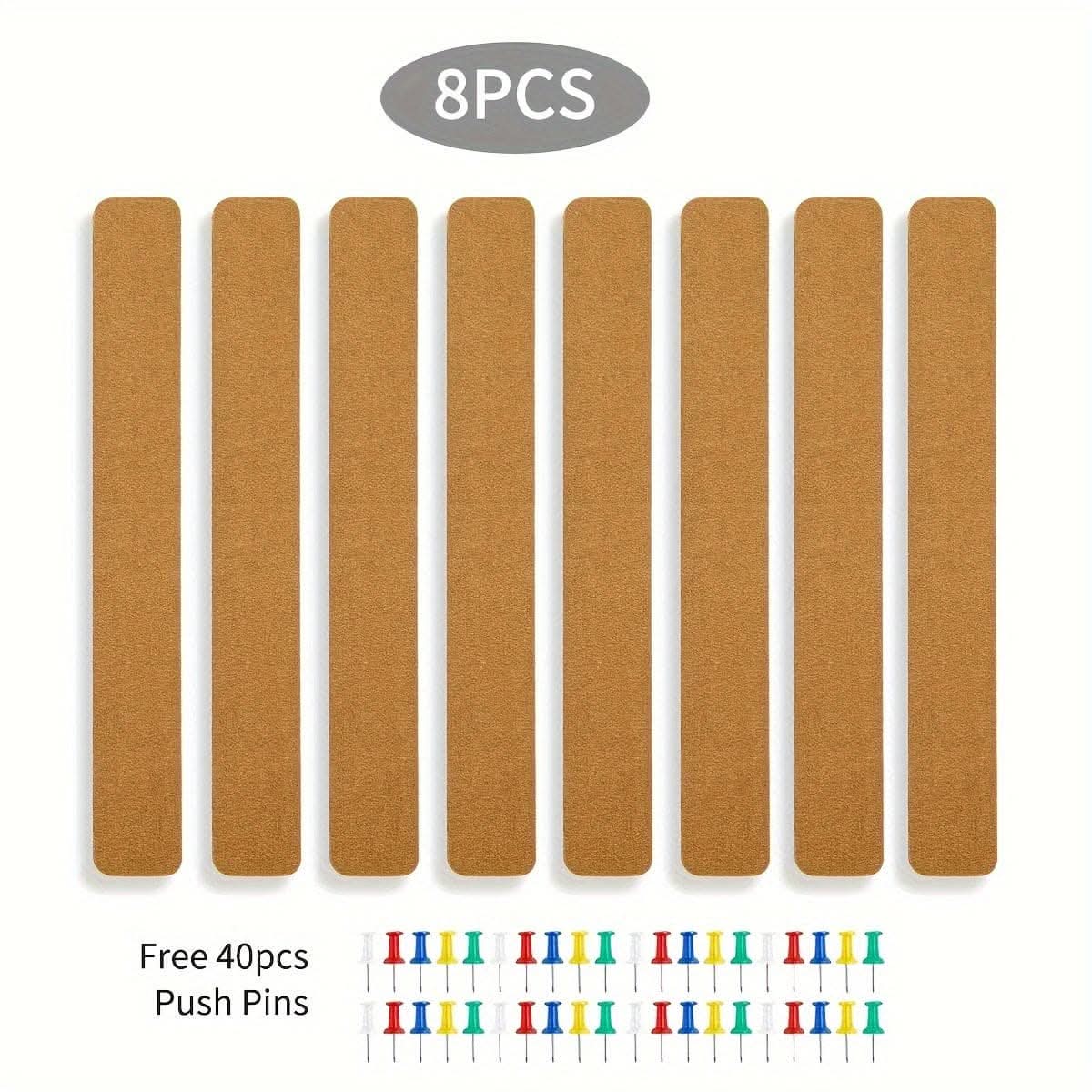 Self-Adhesive Long Cork Strips - 4pcs/8pcs/16pcs