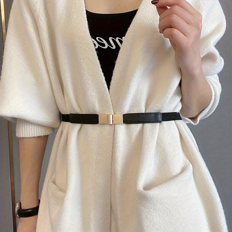 Golden Classic Stretch Waistband Cinch Belt