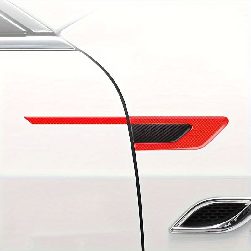 Reflective Resin Car Door Protector Strips – Anti-Collision Safety Decals