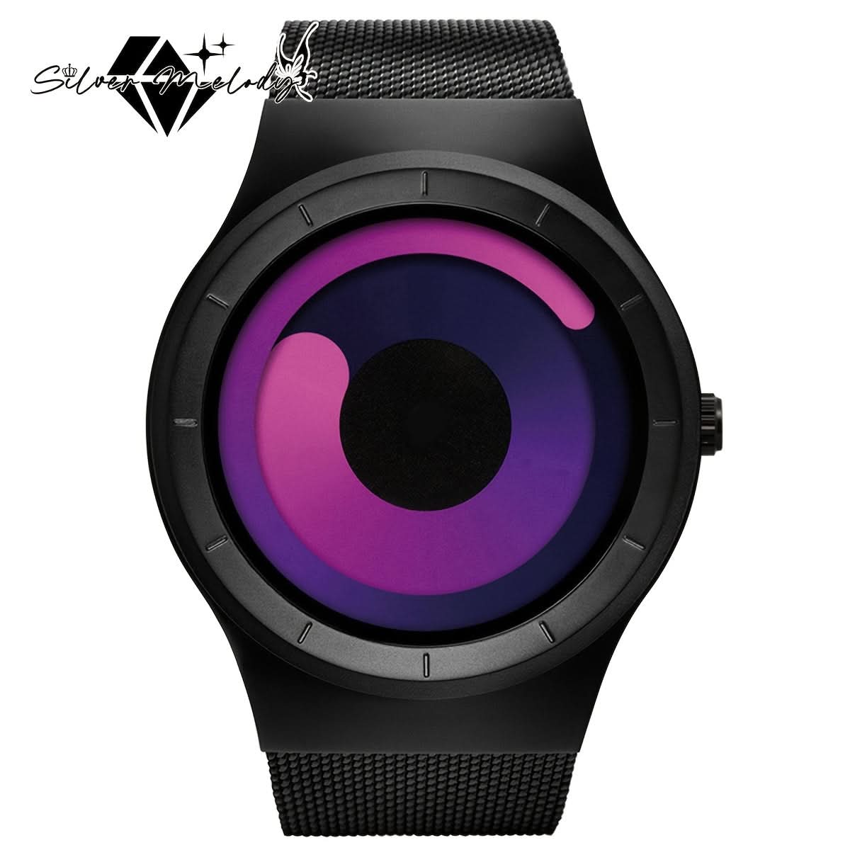 Men's Stainless Steel Watch – Waterproof Chinese Style Quartz Watch