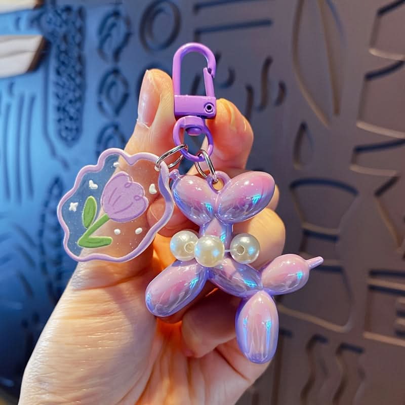 Unique Acrylic Car Keychain – Cute Gift Idea