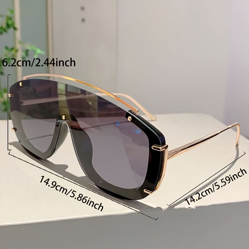 Oversized UV400 Shield Sunglasses for Women