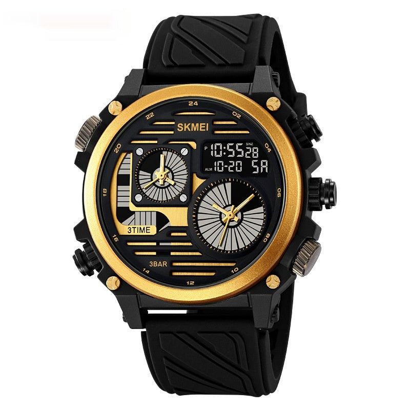 Skmei 2202 Outdoor Exploration Multi-Function Waterproof Silicone Paracord Watch for Men