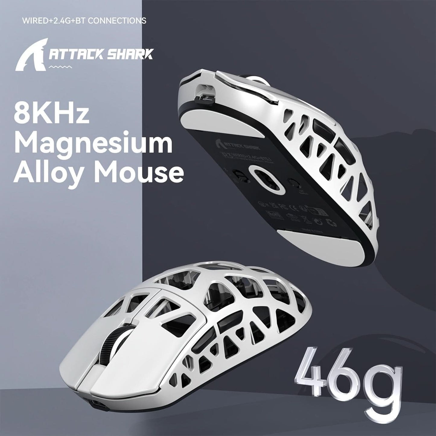 Superlight Wireless Gaming Mouse – Magnesium Alloy