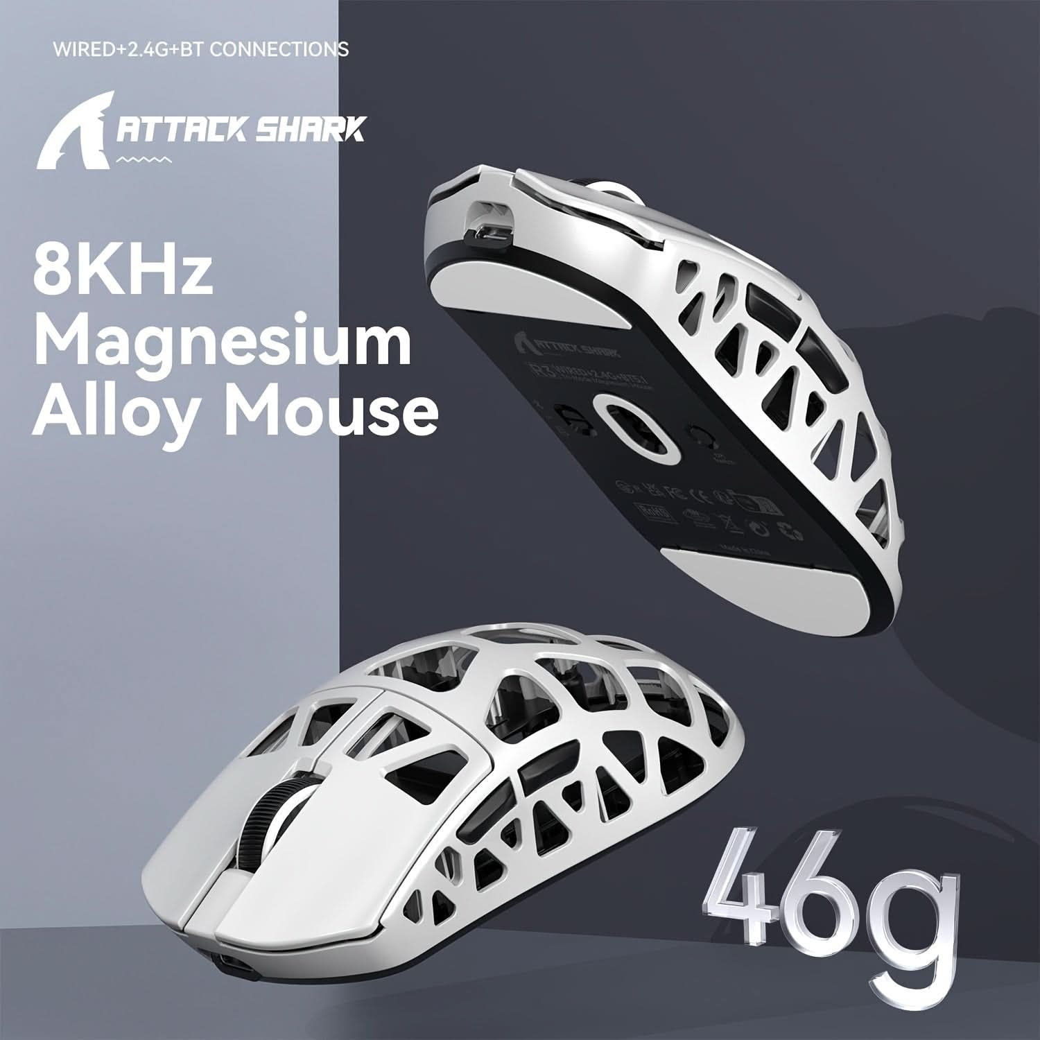 Superlight Wireless Gaming Mouse – Magnesium Alloy