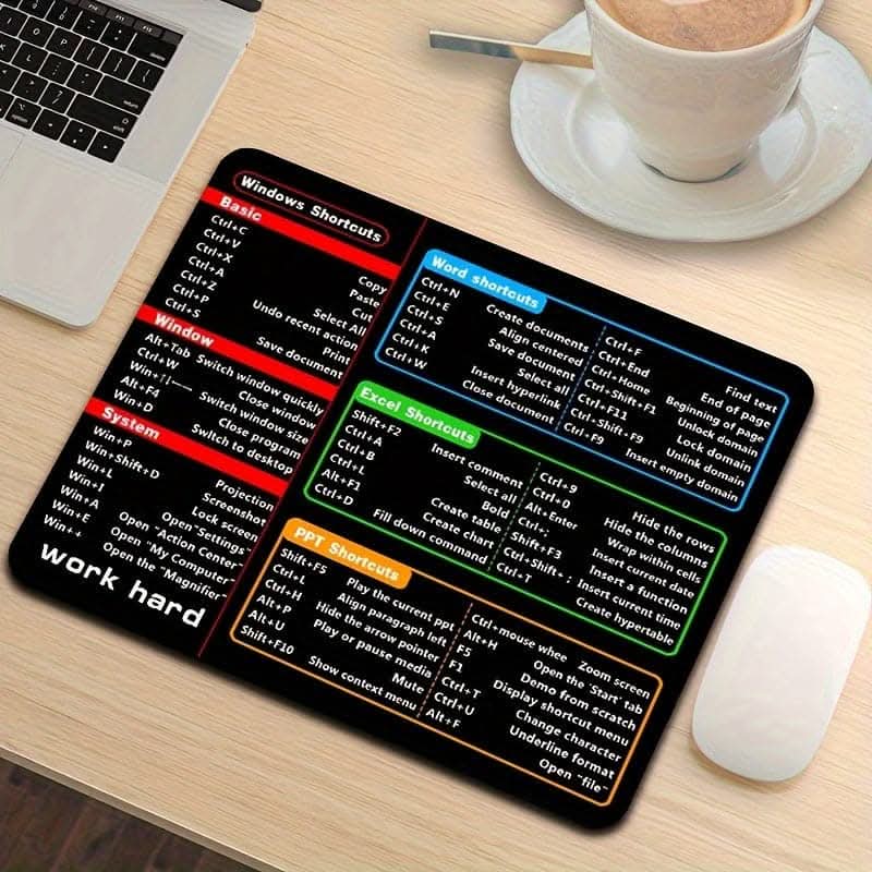 Water-Resistant Non-Slip Mouse Pad for Productivity