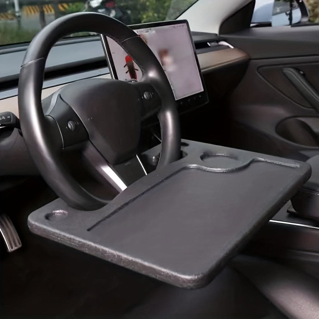 Multifunctional Car Steering Wheel Tray – Portable