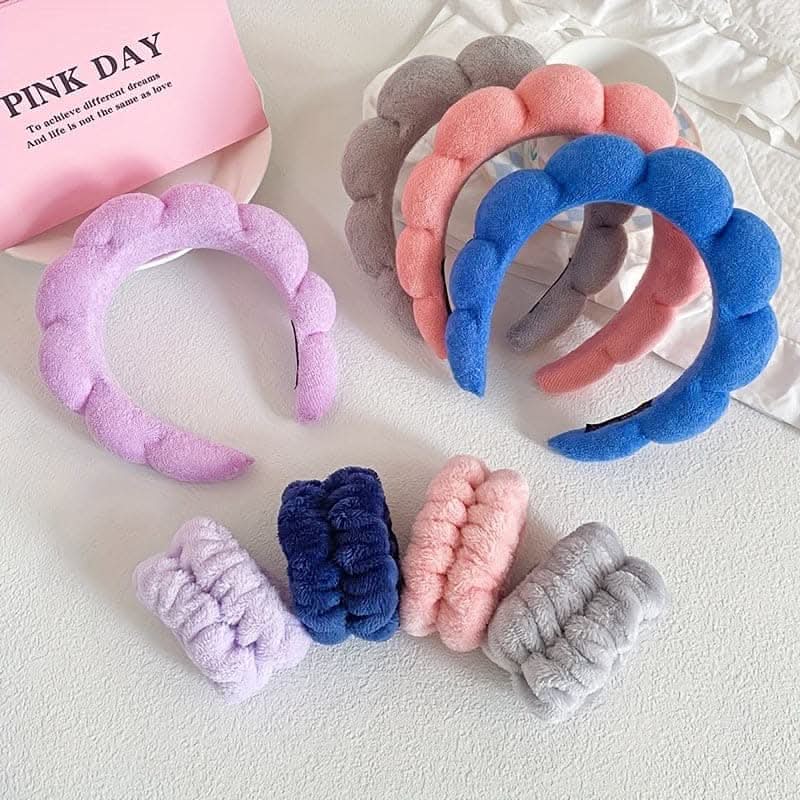 3 pcs. Soft Twist Hair Bands – Ultra-Soft Spa Quality
