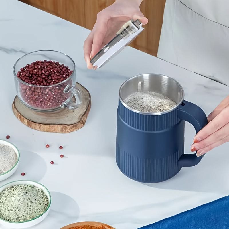 Electric Coffee & Spice Grinder – Stainless Steel Blades, One-Touch Control