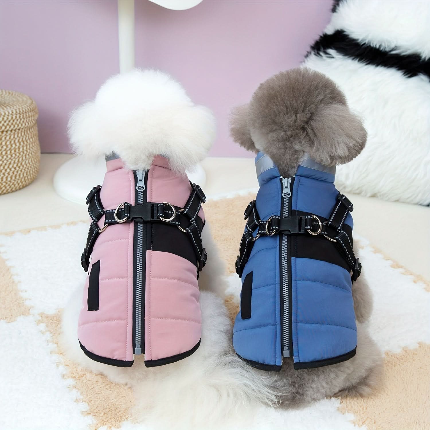 Cozy Small Dog Cold Weather Jacket for Breeds