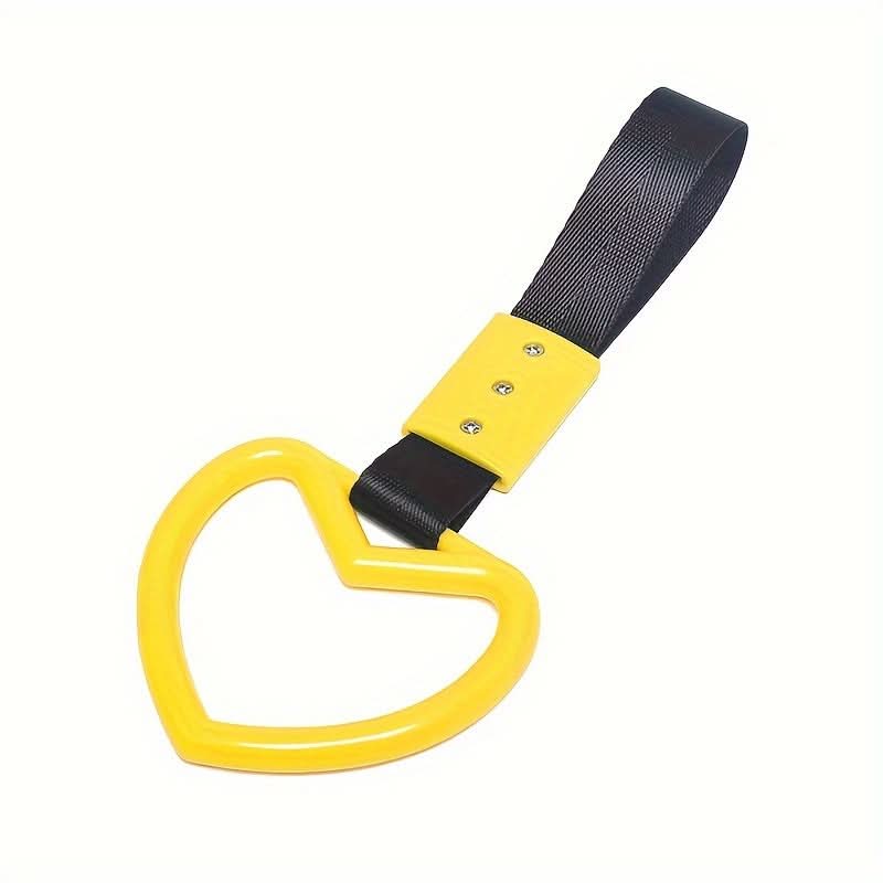 Heart Ring Drift Charm Strap – Front Tow Hook Car Decoration