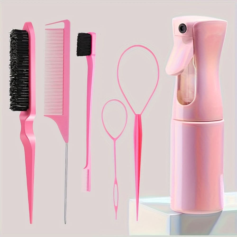 6-Piece Hair Styling Tools Set – Essential Accessories