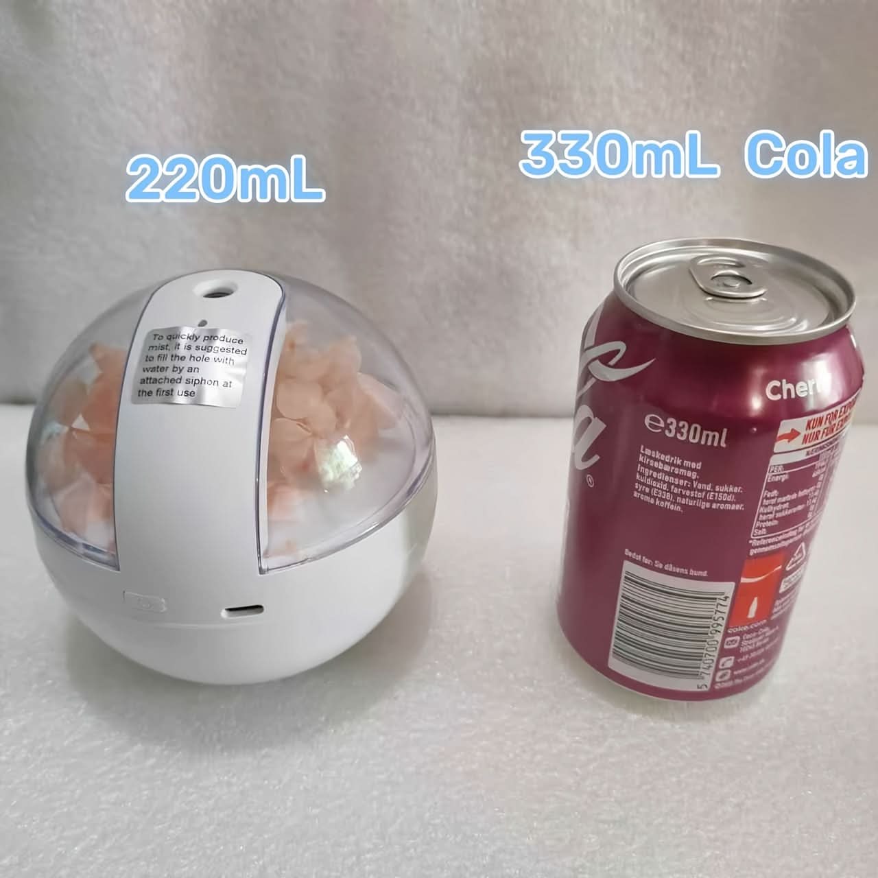 USB Powered Flower Humidifier with Aromatherapy
