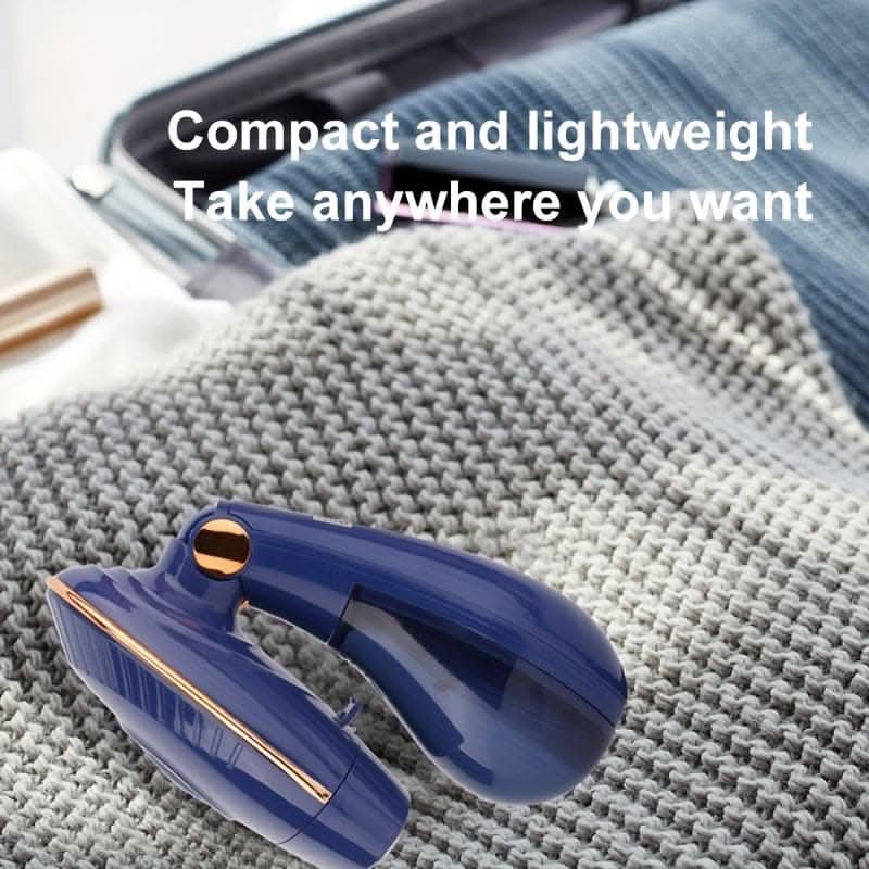 Portable 1500W Garment Steamer - Quick Wrinkle Removal & Travel-Ready