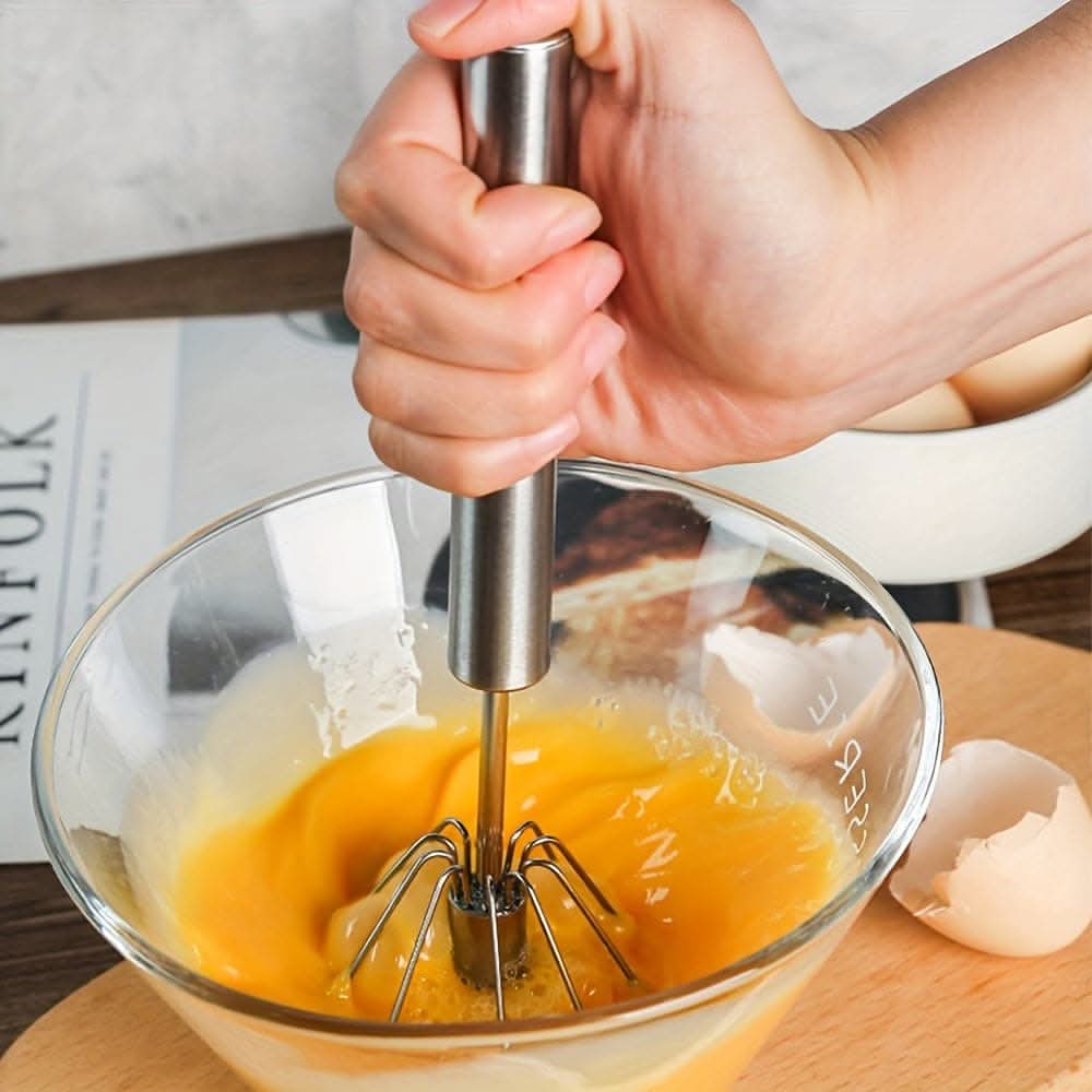 Portable Handheld Mixer - 4-Speed Metal Mixer