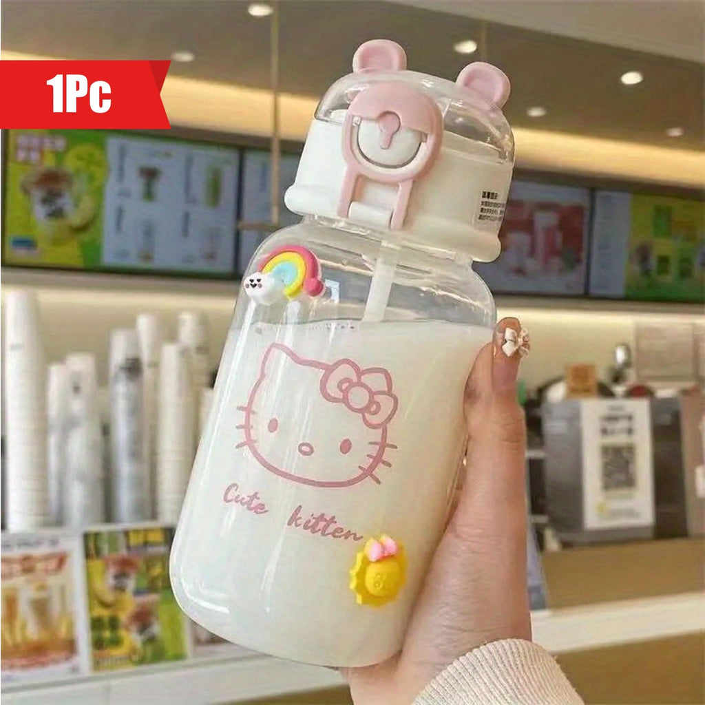 Sanrio Hello Kitty Kids Straw Cup – Flip Top
