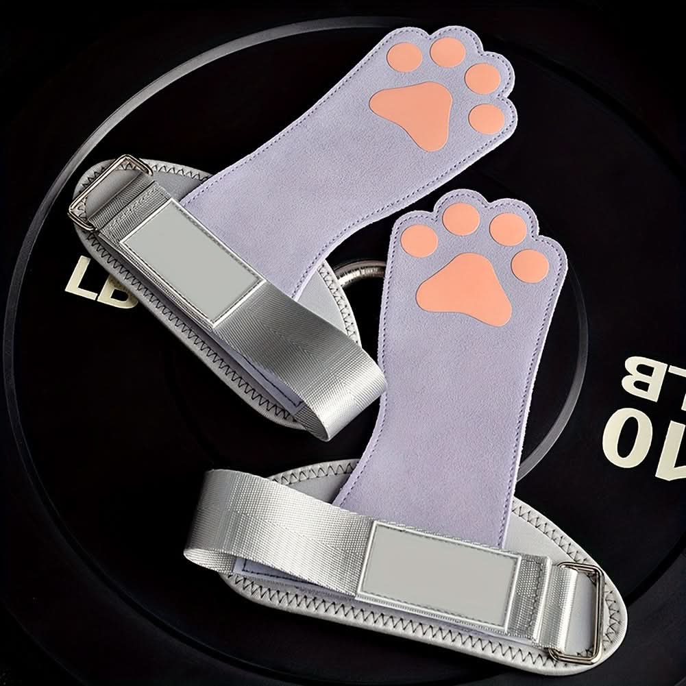 Women's Deadlift Straps – Leather Palm Protection