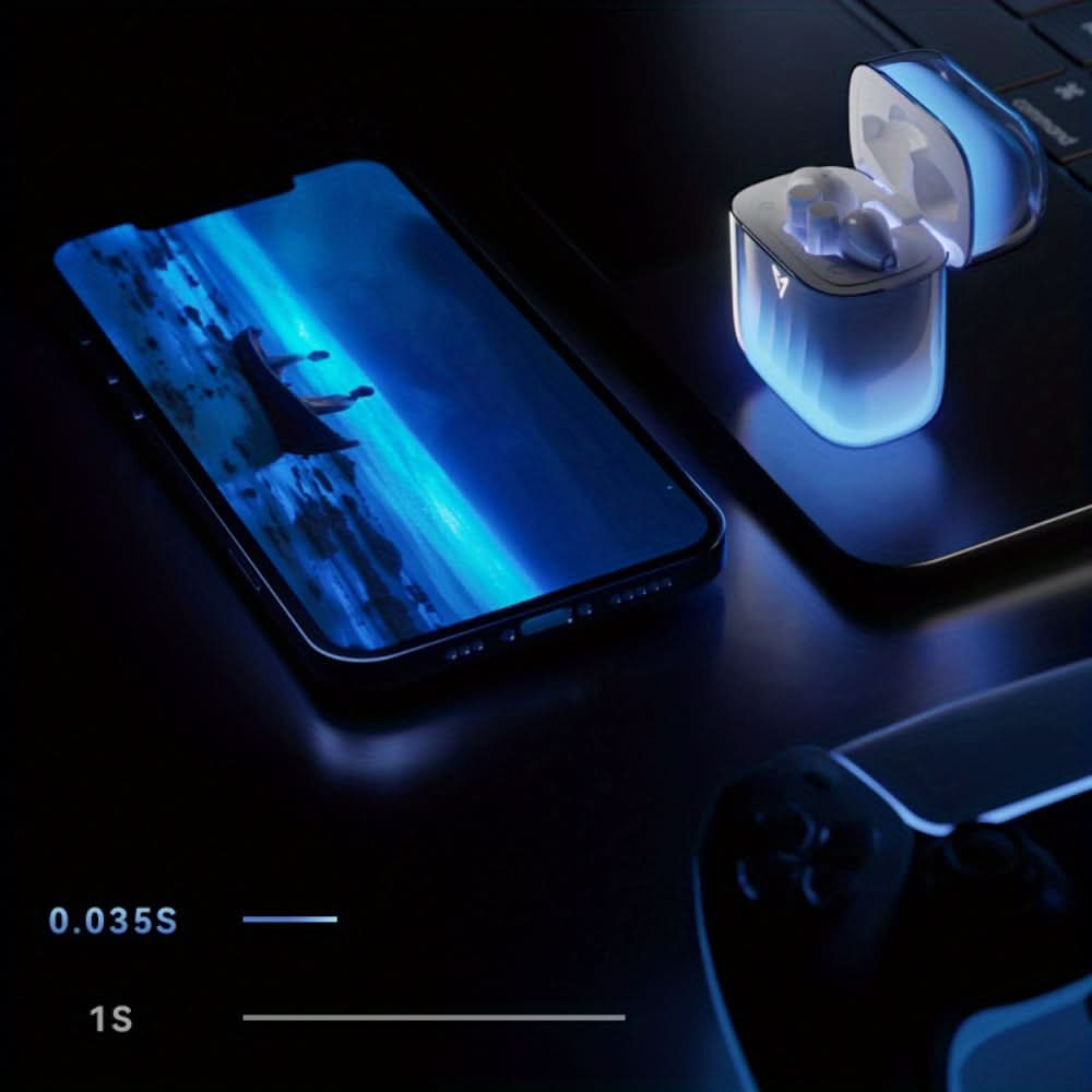 Luminous Quicksand Wireless Earbuds – Active Noise Cancellation, HiFi Sound