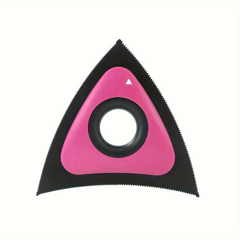 Triangular Pet Hair Remover – 3-Sided Dog Fur Cleaning Brush