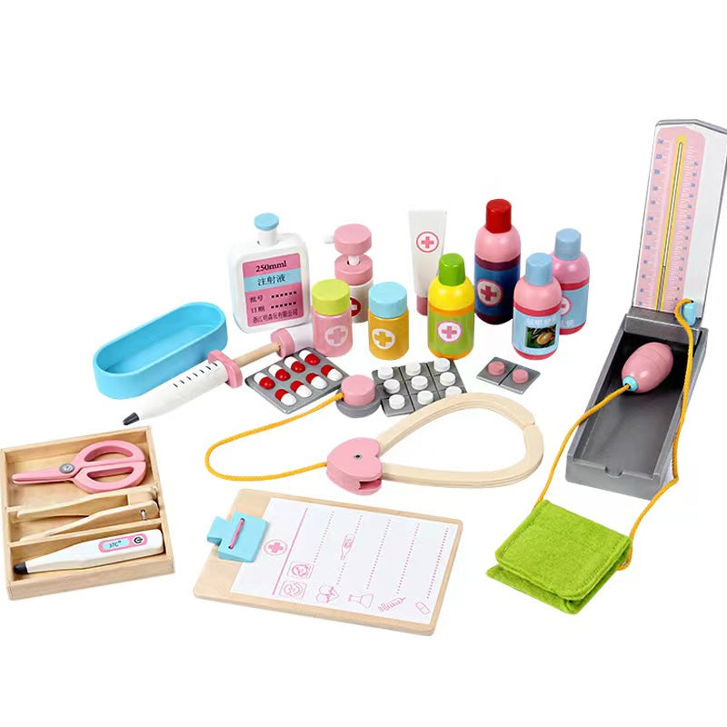 Doctor Toy Set Trolley Medical Cart