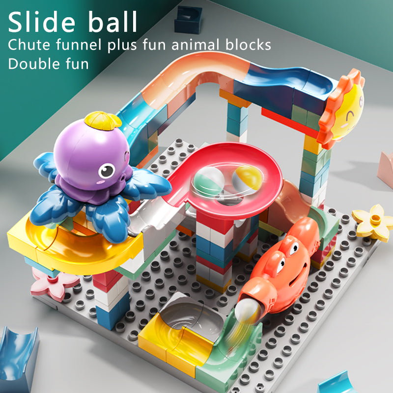 Crab Rolling Ball Building Block 148pcs Activity Game