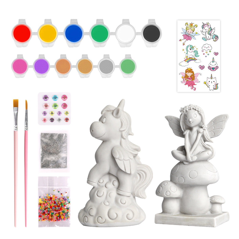 Kids Paint Your Own Fairy Unicorns