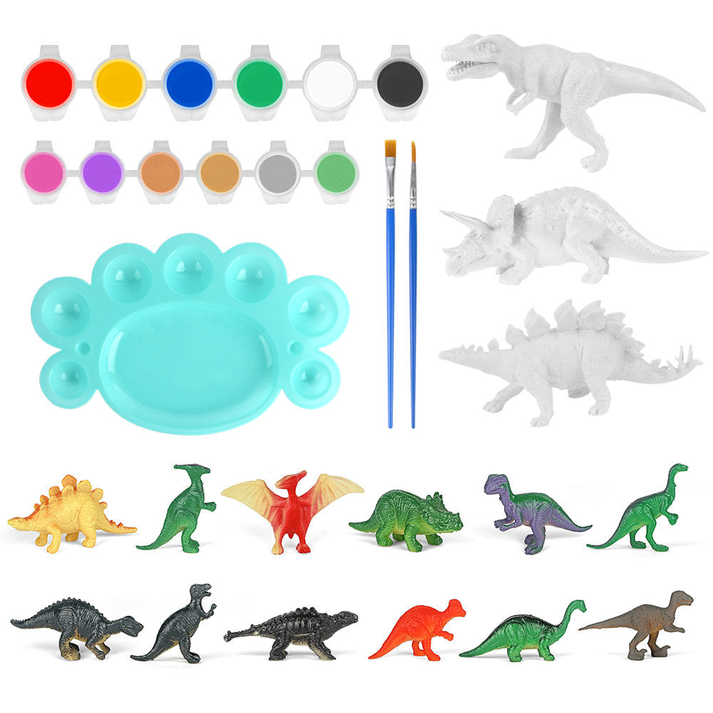 Kids Paint Your Own Dinosaurs