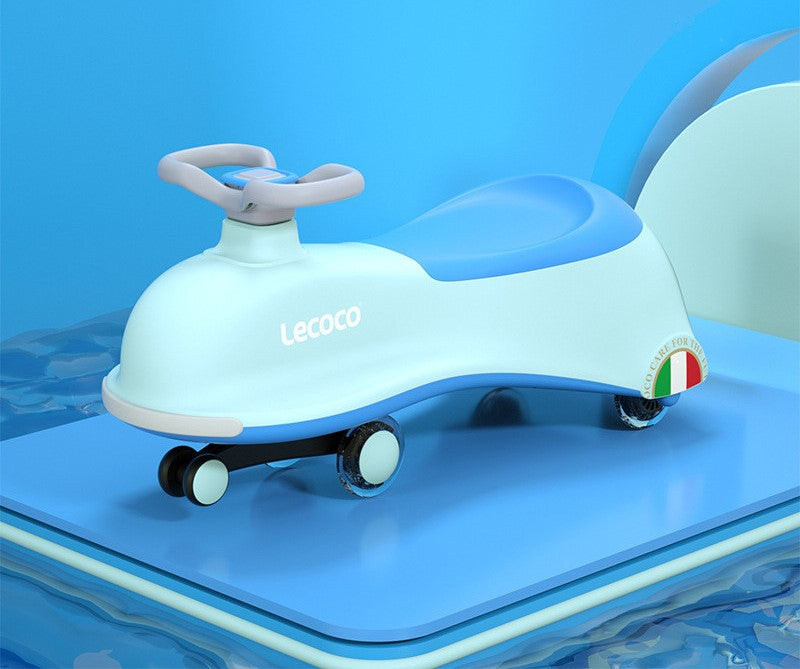 Baby Swing Car Balancing Blue