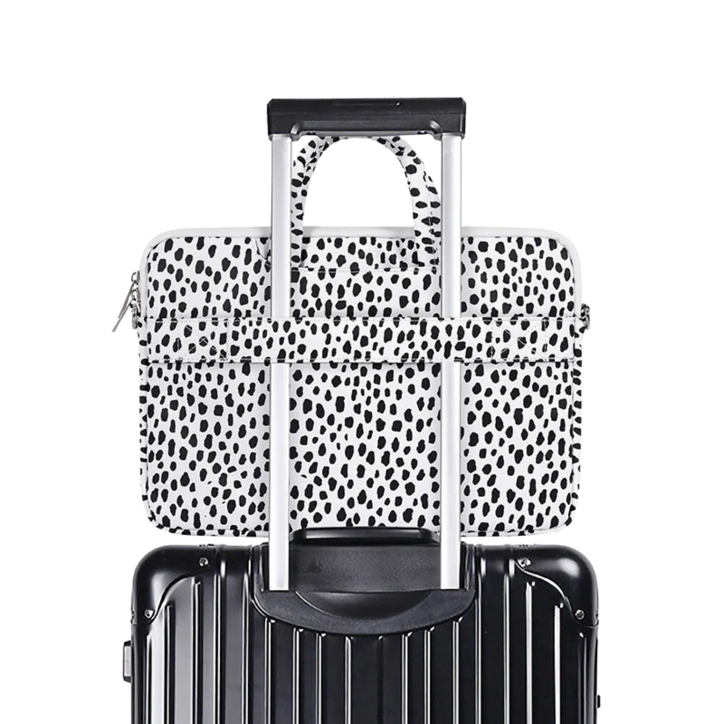 Animal Print Waterproof Laptop Sleeve with Trolley Strap – 13", 14", 15" Sizes