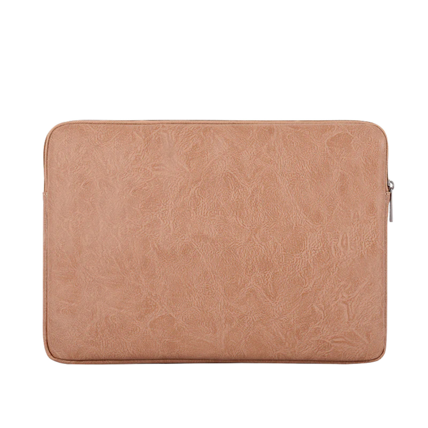 PU Leather Laptop Sleeve 11–15 Inch – Shockproof & Wear-Resistant Zipper Case