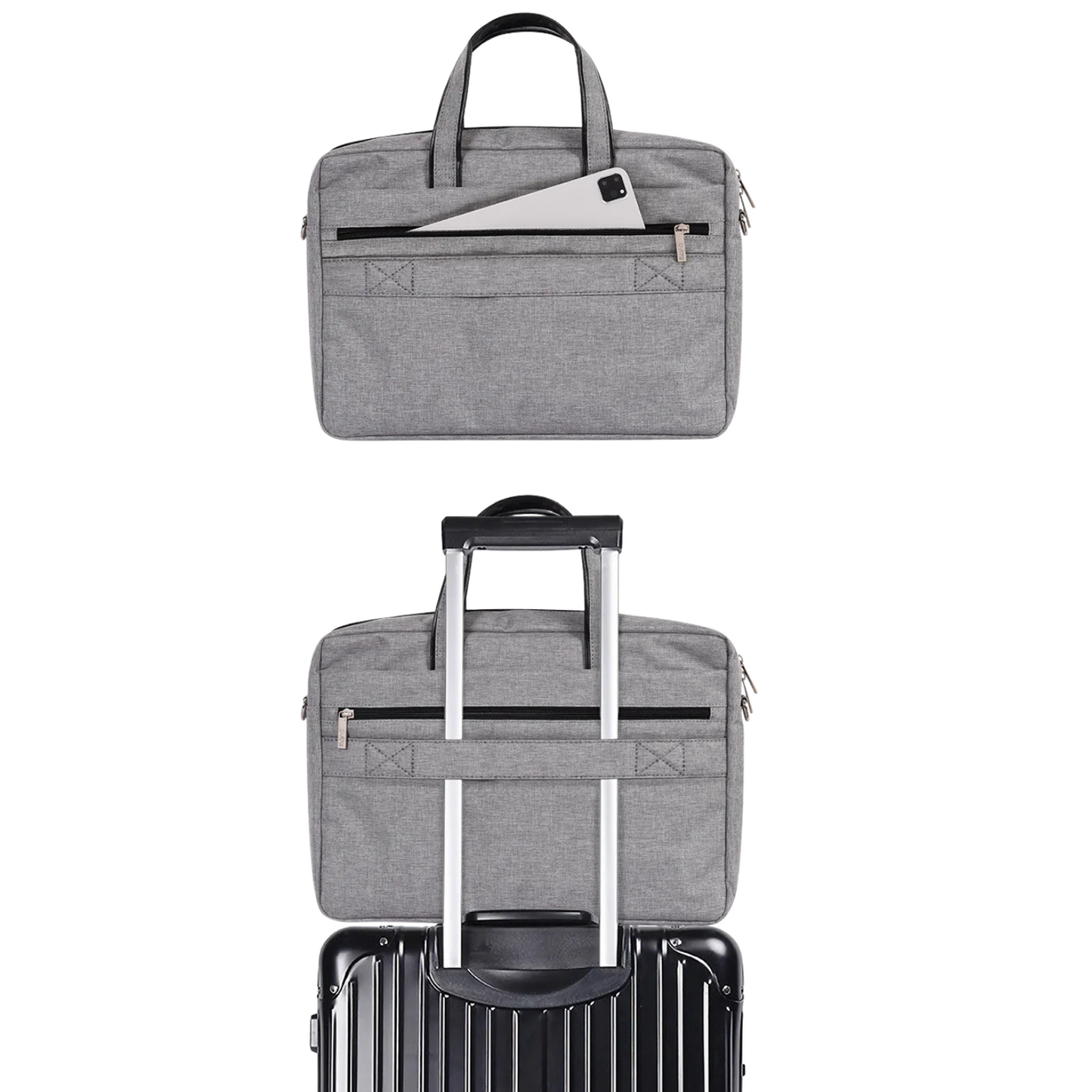 Waterproof Laptop Bag for Men – Oxford Cloth Briefcase with Shoulder Strap