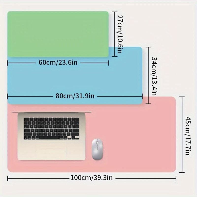 Durable PU Leather Desk Mat – Waterproof & Non-Slip