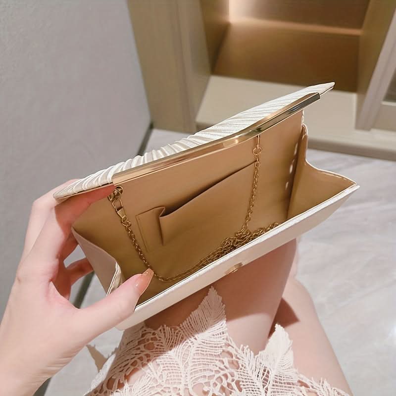 Stylish Envelope Clutch – Formal Fabric Evening Bag