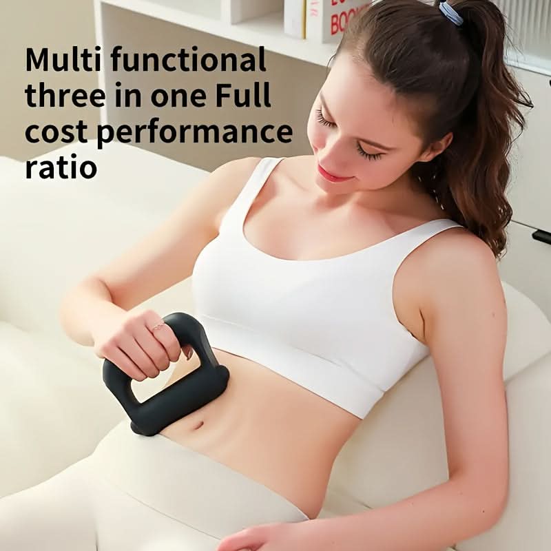 Upgraded Handheld Massage Ring – 5 Modes & Frequencies for Muscle Relaxation