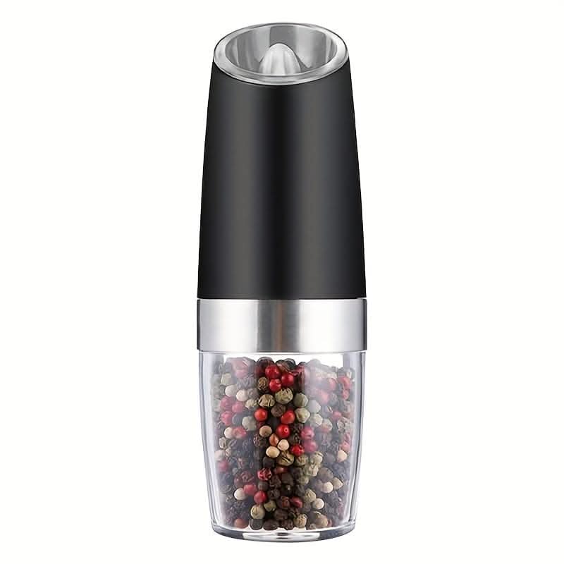 Electric Salt & Pepper Grinder Set – Adjustable, LED Light, Battery Operated