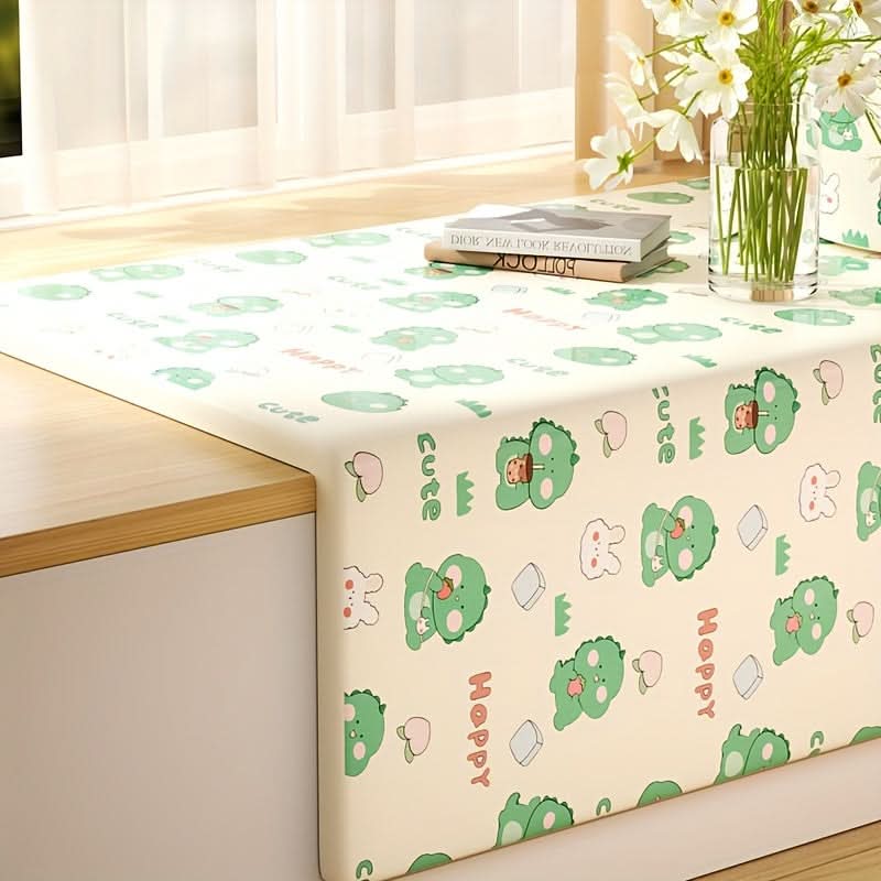 Milky White Bear Pattern Anti-Collision Corner Strip (Pack of 2)