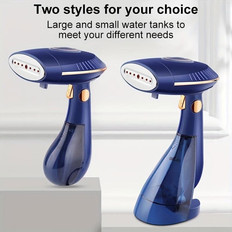 Portable 1500W Garment Steamer - Quick Wrinkle Removal & Travel-Ready