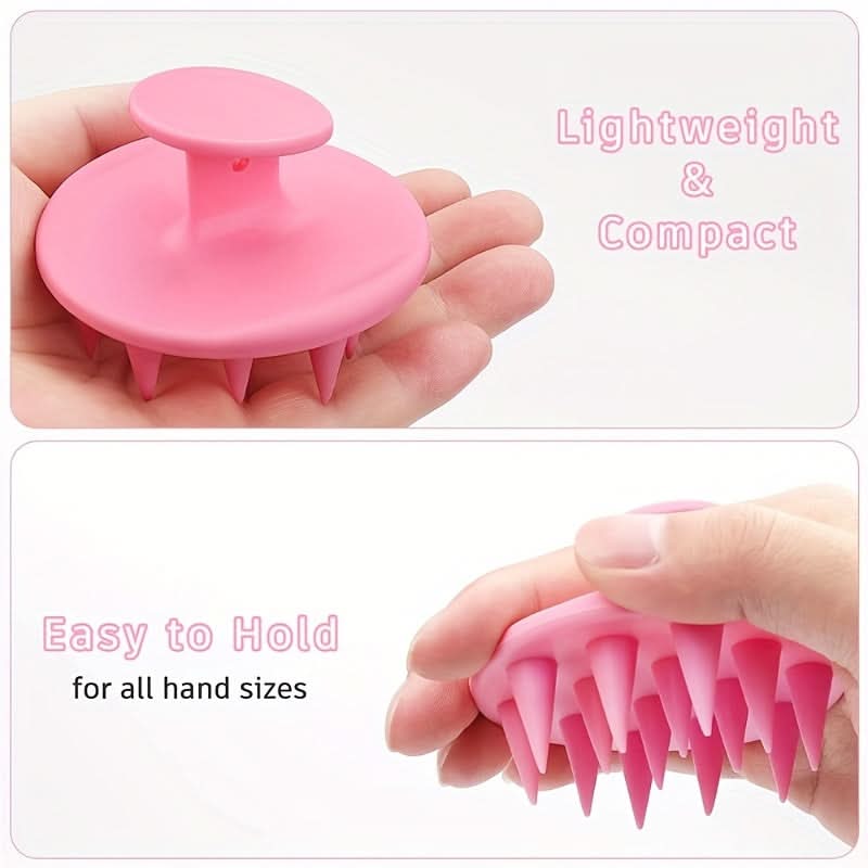 Soft Touch Silicone Scalp Massager Brush