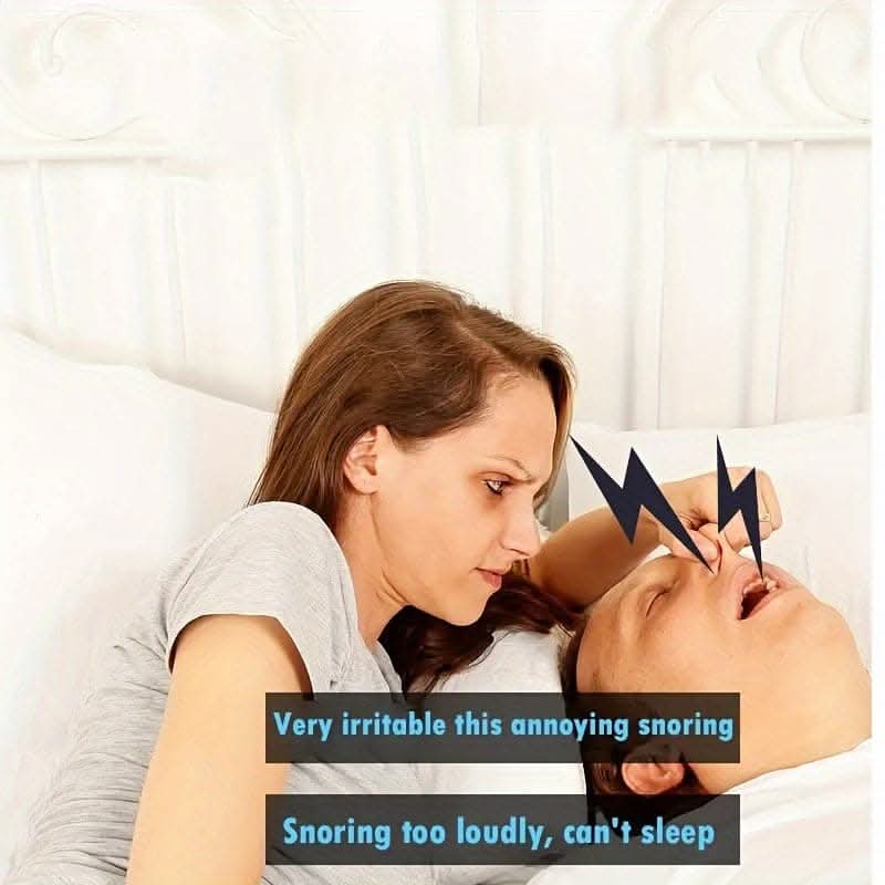 Pack of 3 Silicone Anti-Snoring Device Set for Better Sleep